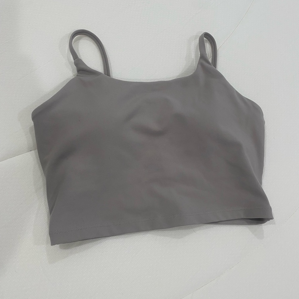 Muses Only Small Slate Cropped Workout Top Womens
